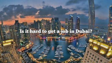 Is it hard to get a job in Dubai?