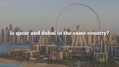 Is qatar and dubai in the same country?