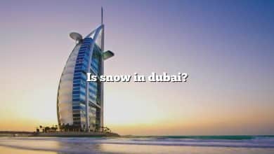 Is snow in dubai?