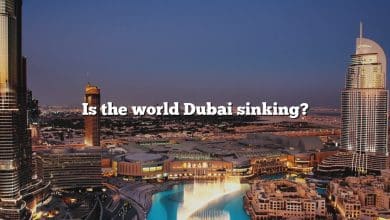 Is the world Dubai sinking?