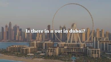 Is there in n out in dubai?