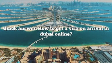 Quick answer: How to get a visa on arrival in dubai online?
