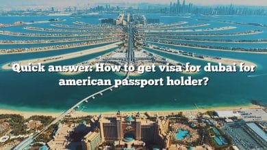 Quick answer: How to get visa for dubai for american passport holder?