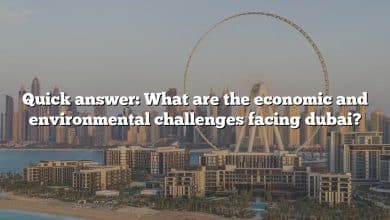 Quick answer: What are the economic and environmental challenges facing dubai?