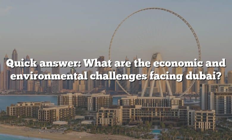 Quick answer: What are the economic and environmental challenges facing dubai?