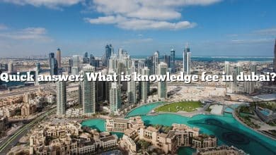 Quick answer: What is knowledge fee in dubai?