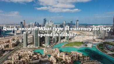 Quick answer: What type of currency do they spend in dubai?