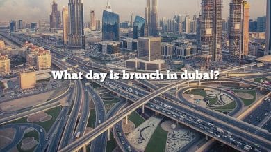 What day is brunch in dubai?