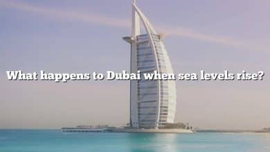 What happens to Dubai when sea levels rise?