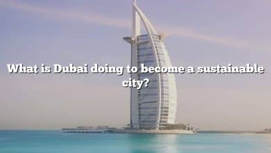 What is Dubai doing to become a sustainable city?