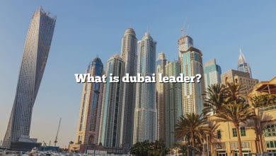 What is dubai leader?