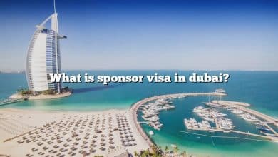 What is sponsor visa in dubai?