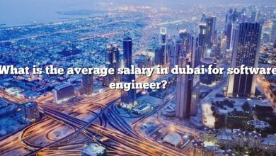 What is the average salary in dubai for software engineer?