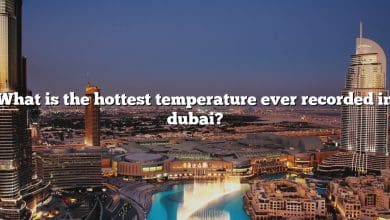 What is the hottest temperature ever recorded in dubai?