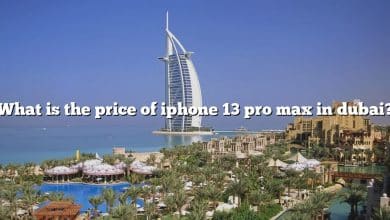 What is the price of iphone 13 pro max in dubai?