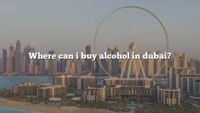 Where can i buy alcohol in dubai?