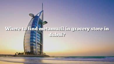 Where to find metamucil in grocery store in dubai?