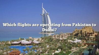 Which flights are operating from Pakistan to Dubai?