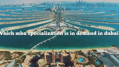 Which mba specialization is in demand in dubai?