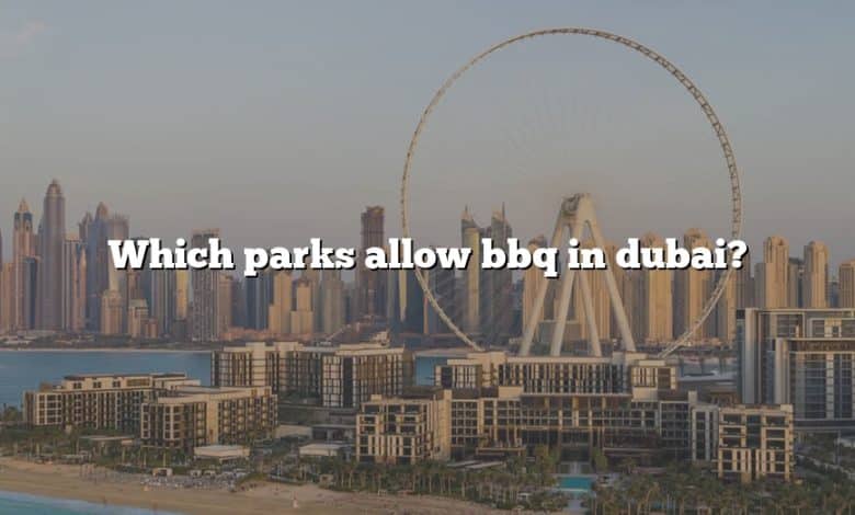 Which parks allow bbq in dubai?