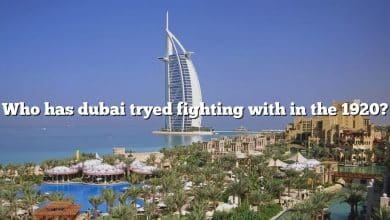 Who has dubai tryed fighting with in the 1920?