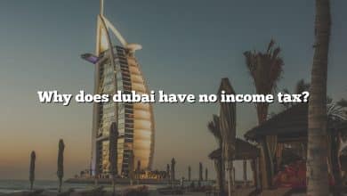 Why does dubai have no income tax?