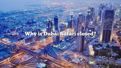 Why is Dubai Safari closed?