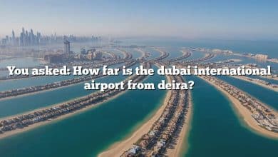 You asked: How far is the dubai international airport from deira?