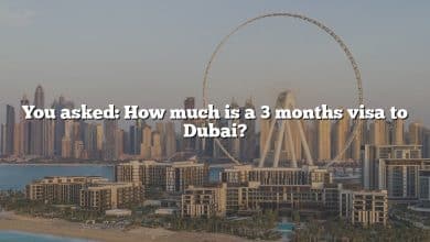 You asked: How much is a 3 months visa to Dubai?