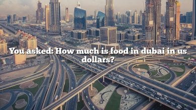 You asked: How much is food in dubai in us dollars?