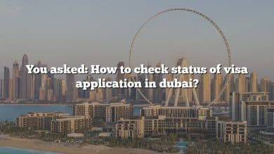 You asked: How to check status of visa application in dubai?
