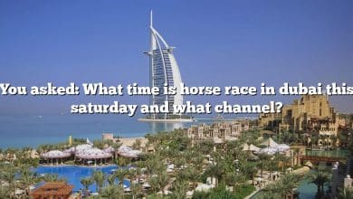 You asked: What time is horse race in dubai this saturday and what channel?