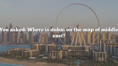 You asked: Where is dubai on the map of middle east?