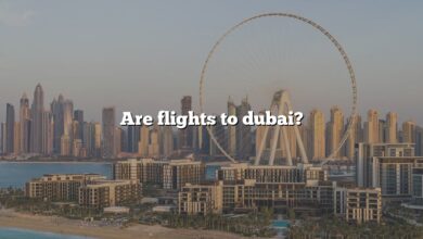 Are flights to dubai?