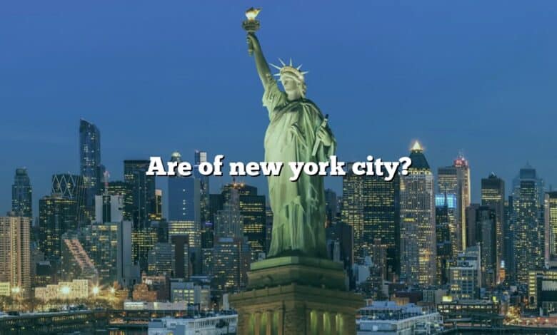 Are of new york city?