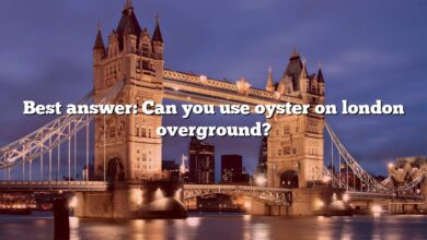 Best answer: Can you use oyster on london overground?