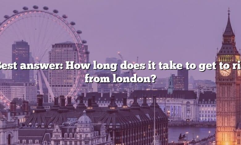 Best answer: How long does it take to get to rio from london?