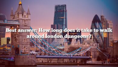 Best answer: How long does it take to walk around london dungeons?