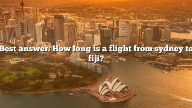 Best answer: How long is a flight from sydney to fiji?