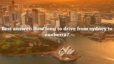Best answer: How long to drive from sydney to canberra?