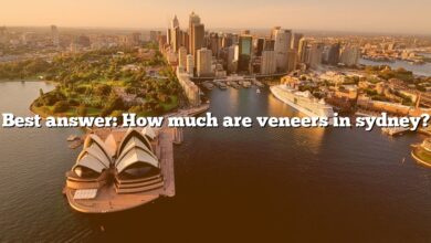 Best answer: How much are veneers in sydney?