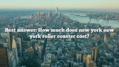 Best answer: How much does new york new york roller coaster cost?