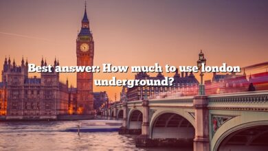 Best answer: How much to use london underground?