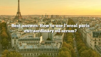 Best answer: How to use l’oreal paris extraordinary oil serum?