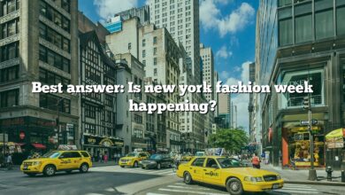 Best answer: Is new york fashion week happening?