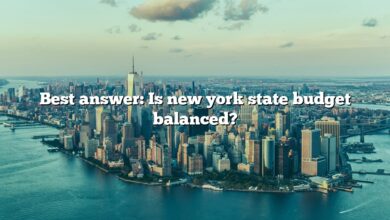 Best answer: Is new york state budget balanced?