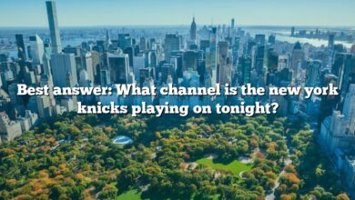 Best answer: What channel is the new york knicks playing on tonight?