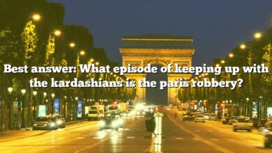 Best answer: What episode of keeping up with the kardashians is the paris robbery?
