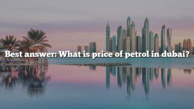 Best answer: What is price of petrol in dubai?