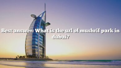 Best answer: What is the url of mushrif park in dubai?